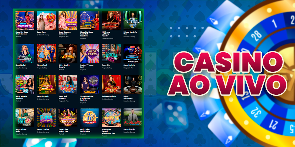 Cassino ao vivo para jogos em tempo real